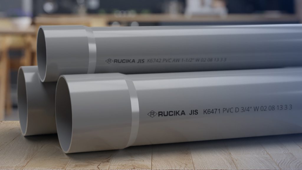 Pipa PVC Rucika untuk proyek bangunan