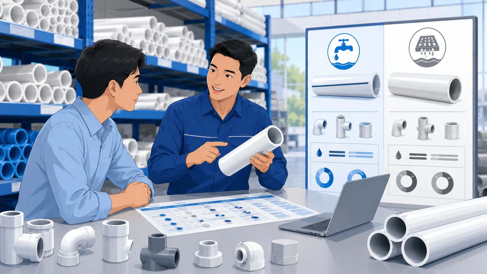 Konsultasi memilih pipa PVC AW atau D sesuai kebutuhan proyek